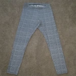 Black/White casual leggings